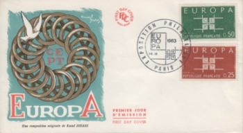 F FDC 1450 / 1451 ● - 1963